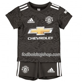 Manchester United Børn Udebane Fodboldsæt 2020-21 S/S (+ Korte bukser)